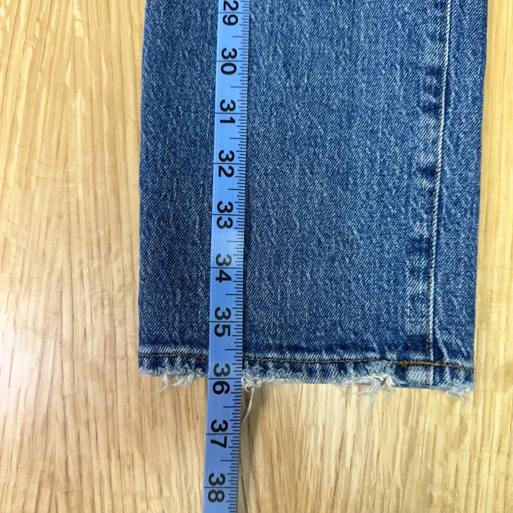 MADEWELL Do Well The High-Rise Slim Boyjean in Lavern Wash Size 26